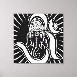 3FT x 3FT GANESH WALL GRAPHIC ART キャンバスプリント