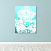 3FT x 3FT GANESH WALL GRAPHIC ART キャンバスプリント (インサイチュ (ウッドフロア))