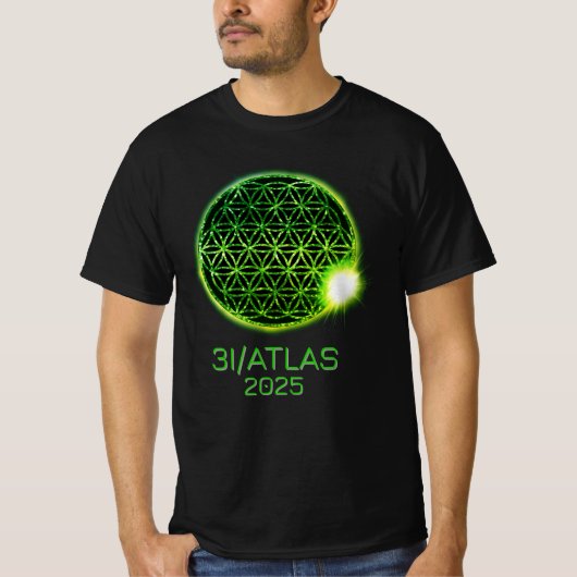 3I / アトラス彗星小惑星 Tシャツ (正面)