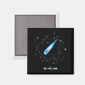 3i アトラス星間彗星 2025 宇宙 天文学 マグネット (正面/裏面)