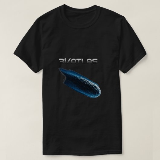 3i/ATLAS コズミックストリーク SF Tシャツ (デザイン正面)