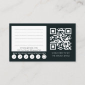 3in1理容師ショップQRCode 名刺 (裏面)