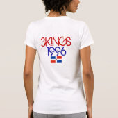 3Kings SSSのティーかドミニコ共和国人Rebublic Tシャツ (裏面)