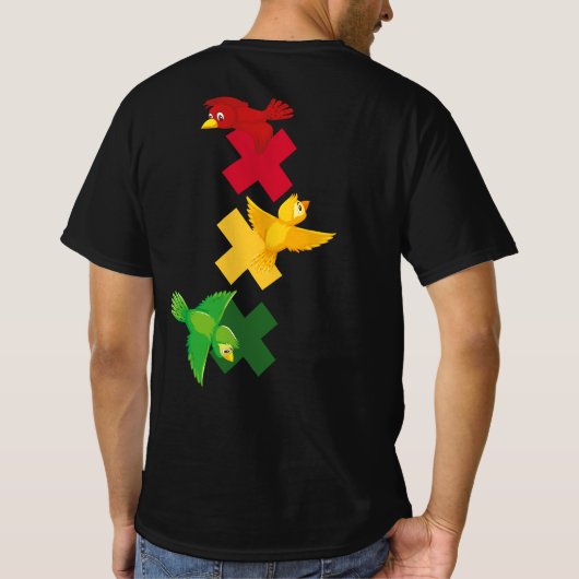 3LB Rasta 2026 Tシャツ (裏面)