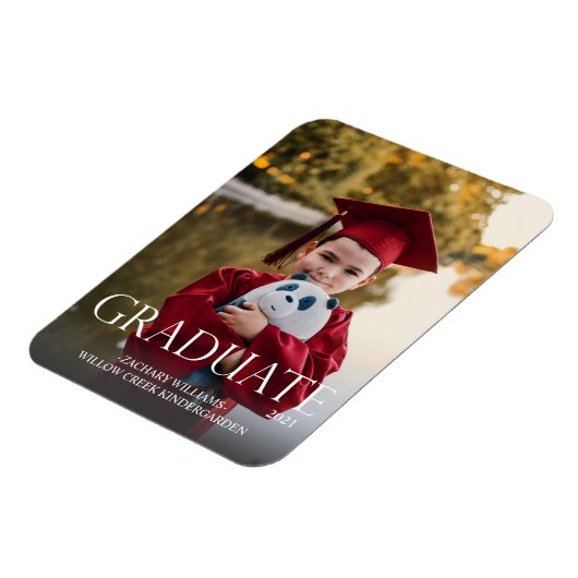 3Mの卒業生と写真卒業マグネットライター マグネット (左側)