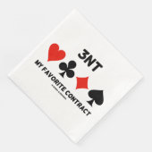 3NT契約4枚のお気に入りのカードがブリッジに適合 (コーナー)