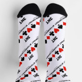 3NT契約4枚のお気に入りのカードがブリッジに適合 ソックス (上部)