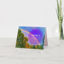 <3ORI RAINBOW SMALL GREETING CARD カード