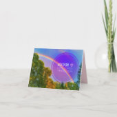 <3ORI RAINBOW SMALL GREETING CARD カード (正面)