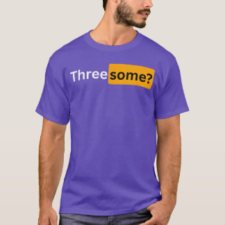 3P セックス ギフト メンズ レディース フレンド Tシャツ