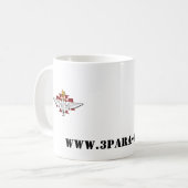 3paragu mug 1 コーヒーマグカップ (正面左)
