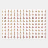 3pc。折曲げ木包み紙 ラッピングペーパーシート (正面2)