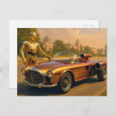 3PO車 ポストカード (正面/裏面)