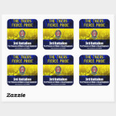 3PWRR正方形ステッカー6 スクエアシール (シート)