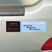 3R改革 バンパーステッカー (車上)