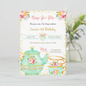 3RDバースデーティーパーティの招待状 招待状 (スタンド正面)