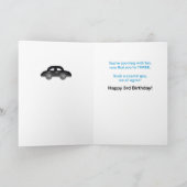 3rdバースデーボーイカーズブルー カード (内部)