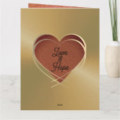 3rdレザー結婚ズ結婚記念日カード カード (裏面)