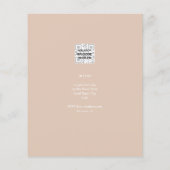 3RD誕生日フォトコラージュ招待状ボーイガールミックスミックス チラシ (裏面)