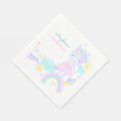 3rd誕生日ペーパーナプキン。 スタンダードランチョンナプキン (角)