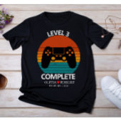 3rd 結婚記念日 オリジナル レトロ ゲーム tシャツ