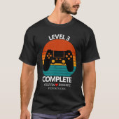 3rd 結婚記念日 オリジナル レトロ ゲーム tシャツ (正面)