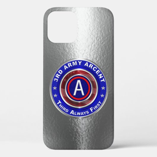 3rd Army ARCENT オリジナル Case-Mate iPhoneケース (裏面)