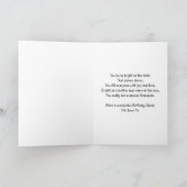 3rd birthday card for granson oscar, named card カード (内部)