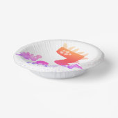 3rd Birthday. Dinosaur Design. My third birthday.  ペーパーボウル (傾斜あり)