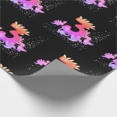 3rd Birthday. Dinosaur Design. My third birthday. ラッピングペーパー (角)