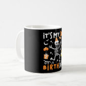 3rd birthday kids funny skeleton 3rd boo day コーヒーマグカップ (正面左)