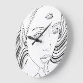 3rd Eye Wall Clock ラージ壁時計 (傾斜)