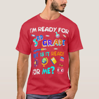 3rd Grade Back to School Third Grade 1st Day of Sc Tシャツ