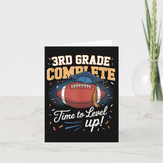 3rd Grade Complete Time To Level Up Football Last カード (正面)