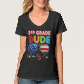 3rd Grade Dude Back To School Third Student Kid Su Tシャツ (正面)