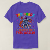 3rd Grade Is Out Of This World Space Rocket Third Tシャツ (デザイン正面)