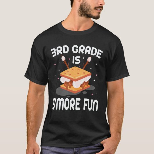 3rd Grade Is S'more Fun Back To School Teacher Kid Tシャツ (正面)