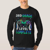 3rd Grade Level Complete Happy Last Day Of School  Tシャツ (正面)