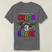 3rd Grade Level Unlocked Game On 3rd Grade Back To Tシャツ (デザイン正面)