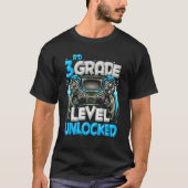 3rd Grade Level Unlocked Game On 3rd Grade Back To Tシャツ (正面)