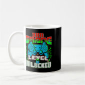 3rd Grade Level Unlocked Video Game Byck To School コーヒーマグカップ (左)