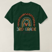 3rd Grade Squad Boho Rainbow Back To School T-Shir Tシャツ (デザイン正面)