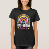 3rd Grade Squad Rainbow First Day Back To School Tシャツ (正面)