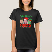 3rd Grade Squad Retro Groovy Christmas Teacher Lif Tシャツ (正面)