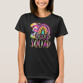 3rd Grade Squad Tie Dye Back To School Teacher Stu Tシャツ