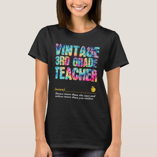 3rd Grade Teacher Appreciation Week Back to School Tシャツ (正面)