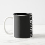 3rd Grade Teacher Funny Third Grade Teachers Gifts ツートーンマグカップ (左)