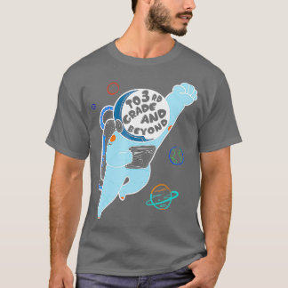 3rd Grade Tee Back to School Spaceman Space Lover  Tシャツ