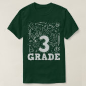 3rd Grade Typography Team 3rd Grade Back To School Tシャツ (デザイン正面)