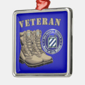 3rd ID Infantry Division Christmas メタルオーナメント (左)